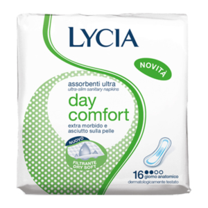 LYCIA Assorbenti Ultra Day Comfort giorno anatomici - 16 pz