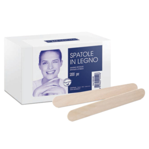 PREMIUM Spatole Bastoncini Stendicera in legno per depilazione - 200 pz