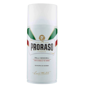 PRORASO Schiuma da Barba PELLI SENSIBILI con AVENA e Tè Verde 300ml