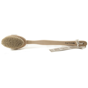 Martini SPA Massage Natural Spazzola Lavaschiena per doccia in Legno