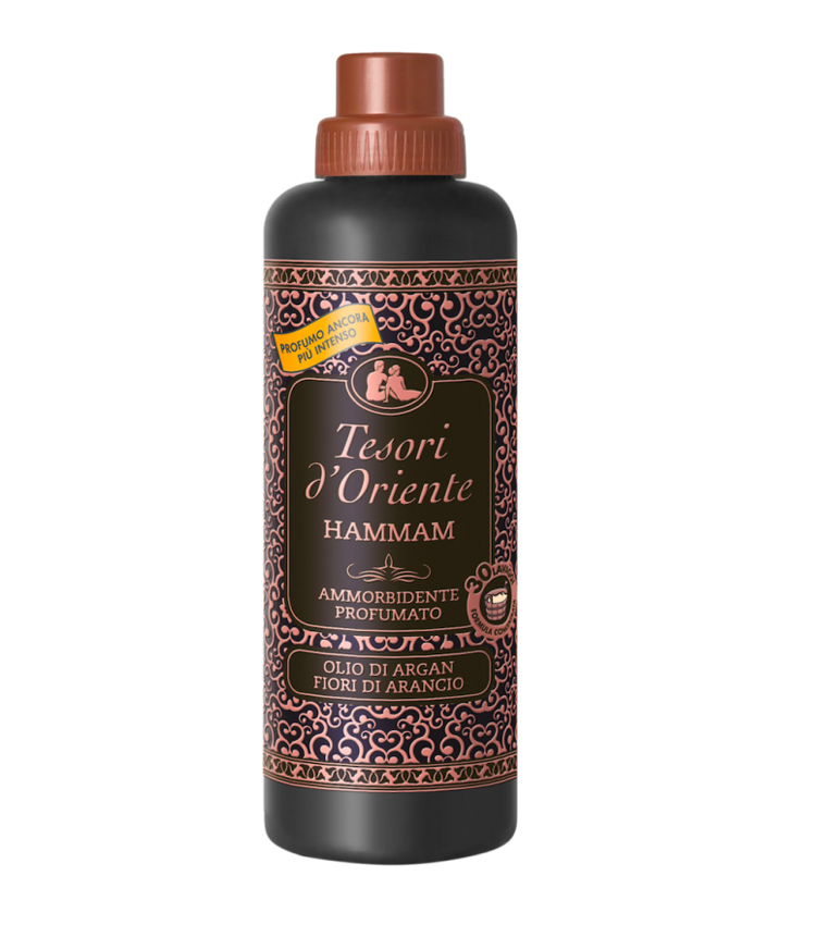 TESORI D'ORIENTE HAMMAM Ammorbidente aromatico olio di argan e fiori  d'arancio 750ml