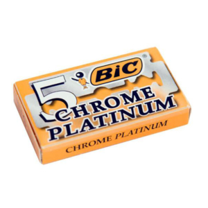 5 lame per rasoio BIC CHROME PLATINUM