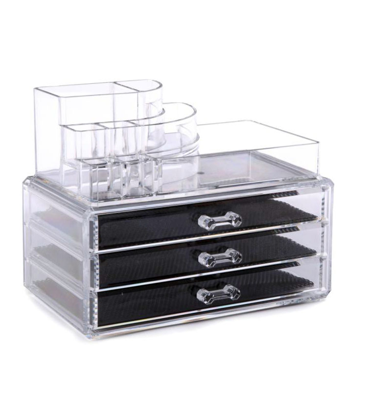 COSMETIC ORGANIZER 3 Cassetti + Porta Trucchi/Beauty Case