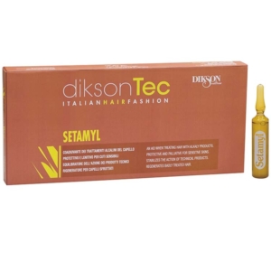 DIKSON TEC SETAMYL Lozione per Capelli 12 fiale 12ml