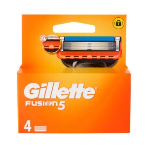 GILLETTE FUSION 5 Testine di ricambio rasoio 5 lame - 4 pz
