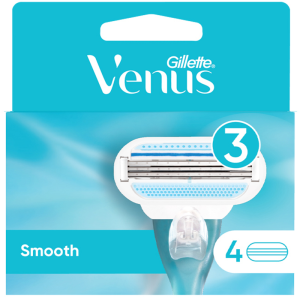 GILLETTE VENUS SMOOTH lame di ricambio ricariche rasoio - 4pz