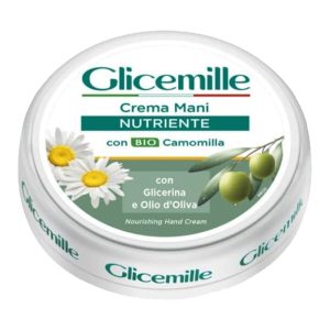 GLICEMILLE Crema Mani Nutriente con Bio Camomilla Glicerina Olio d’oliva 100ml