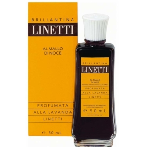 LINETTI BRILLANTINA AL MALLO DI NOCE Profumata alla Lavanda per capelli 50ml