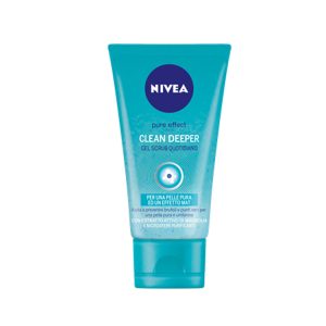 NIVEA PURE EFFECT CLEAN DEEPER Gel Scrub Quotidiano 150ml