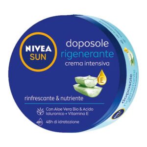 NIVEA SUN Crema Intensiva doposole Rigenerante con Aloe Vera e Acido ialuronico 300ml