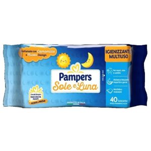 PAMPERS SOLE E LUNA Salviettine Igienizzanti con camomilla - 18 confezioni