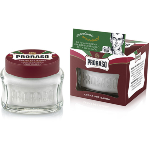 PRORASO CREMA PRE BARBA Barbe Dure con Olio di Sandalo e Burro di Karitè 100ml