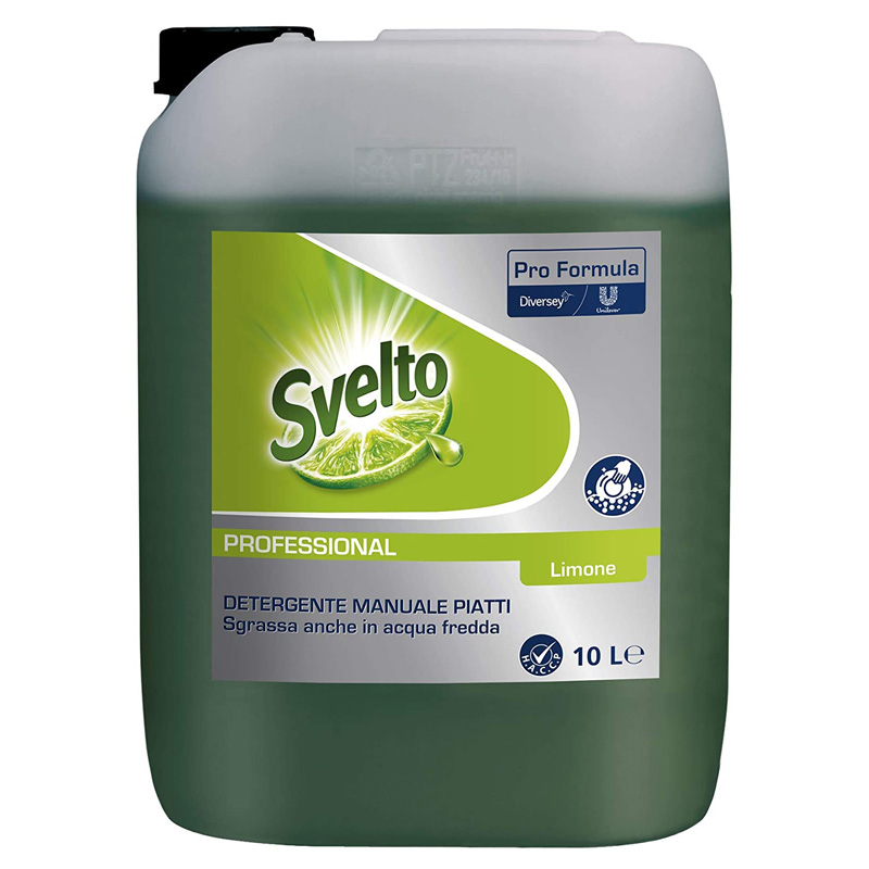 SVELTO PROFESSIONAL Detergente Manuale Piatti al Limone 10 Litri - Il Mio  Store
