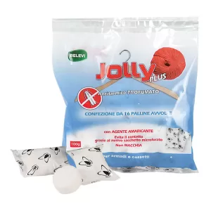 RELEVI JOLLY PLUS antitarmico profumato per armadi e cassetti 100g - 16pz