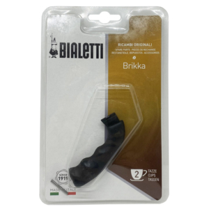 BIALETTI BRIKKA 2 TAZZE Ricambi Originali Manico + Spinotto