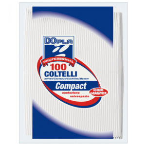 DOPLA Coltelli in Plastica Compact - 100 pezzi