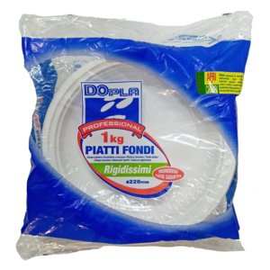 DOPLA Professional PIATTI FONDI MONOUSO rigidissimi 1kg 220mm
