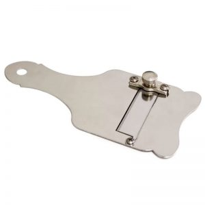 CALDER Affettatore Tagliatartufi Professionale inox lama liscia 18,5cm x 8,5cm