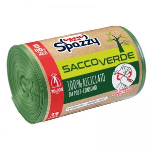 Domopak SPAZZY sacchi nettezza/immondizia doppio strato 70x105cm - 35pz