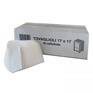 Tovaglioli Piegati monouso Bar per Dispenser 17x17cm - 2000 pz