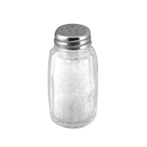CAPER Spargisale in vetro e tappo inox