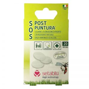 Setablu PATCHES POST PUNTURA che calmano la sensazione di prurito - 20pz