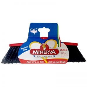 MINERVA Sprint Scopa per interno con fibre ultra flessibili senza manico