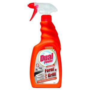 DUAL POWER professional FORNI E GRILL detergente spray 500ml - 6pz