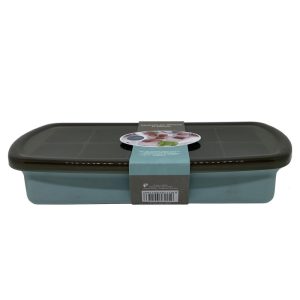 LOVE HOME DESIGN vaschetta in silicone per ghiaccio con coperchio