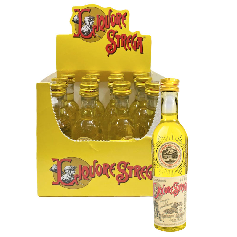 Mignon LIQUORE STREGA 12 bottiglie da 5cl - Il Mio Store