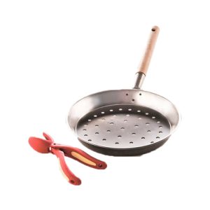SNIPS padella in metallo e taglia castagne