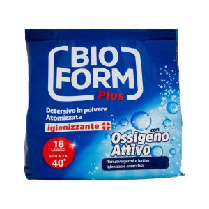 BIO FORM PLUS Detersivo in polvere atomizzata 18 lavaggi 990gr. - 3 pezzi