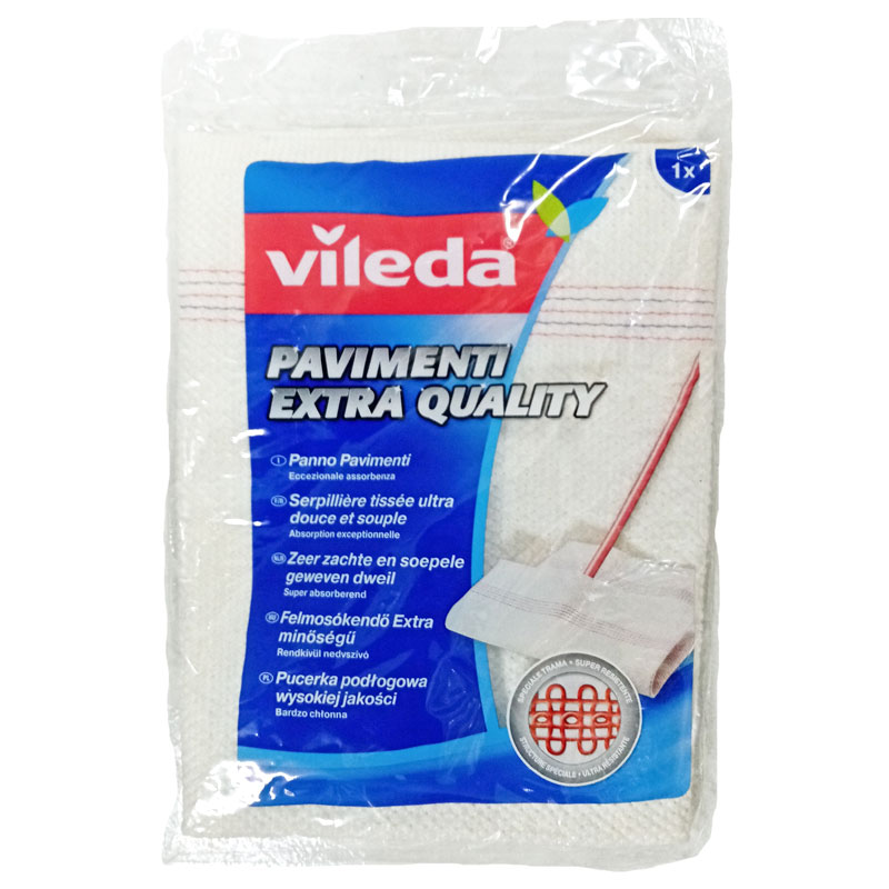 VILEDA PAVIMENTI EXTRA QUALITY panno 60 x 50 cm - 3 pezzi - Il Mio Store