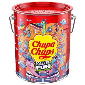Cofanetto latta CHUPA CHUPS forever fun LECCA LECCA - 150pz