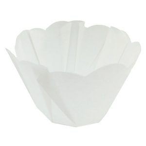 ICA TULIPA BIANCO pirottino da forno Ø 50mm x h 45mm - 150pz