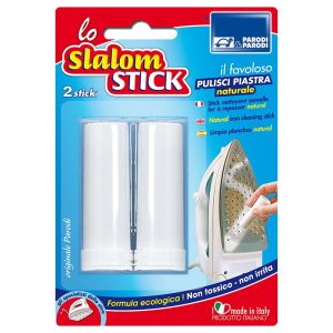 PARODI & PARODI LO SLALOM STICK pulisci piastra naturale per ferro da stiro - 2pz