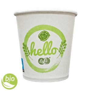 LULÙ HELLO BICCHIERI in carta biodegradabili compostabili 180cc - 300pz