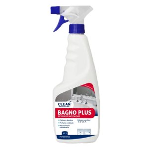CLEAN PROFFESSIONAL Bagno Plus detergente anticalcare 750ml. - 3 pezzi