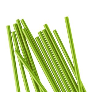 CANNUCCE VERDI da cocktail in polipropilene per alimenti monouso 21cm Ø7mm - 1000pz