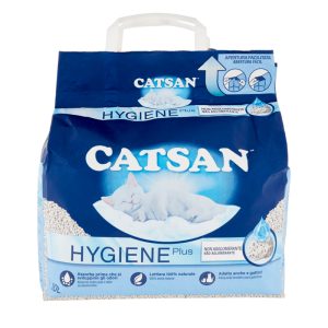 CATSAN Hygiene Plus Lettiera per Gatti 10L - 4 Pz