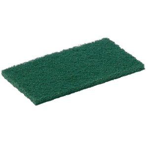 SPUGNA Abrasiva Verde in Fibra Sintetica 15x23 cm