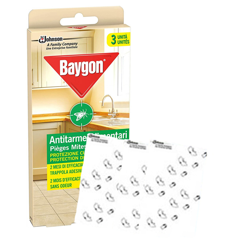 BAYGON Antitarme Alimentari - 9 Fogli