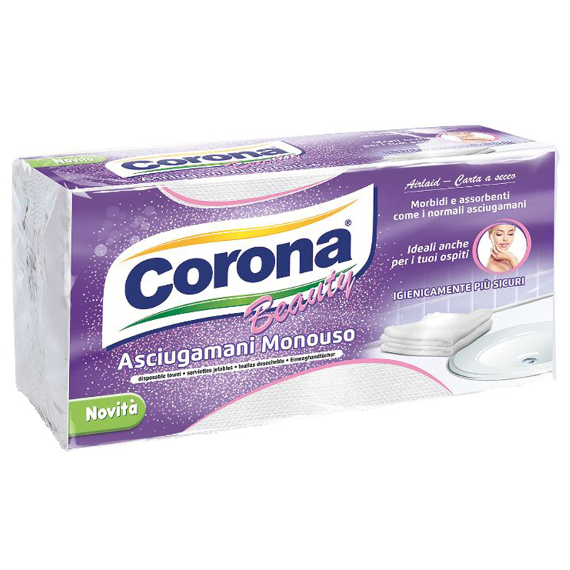 CORONA Beauty Asciugamani Monouso - 500 Pz - Il Mio Store