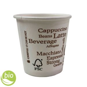 ARISTEA NATURIA Bicchieri caffè in cartoncino monouso 80ml - 1500 pz