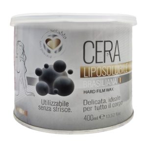SETABLU Cera Brasiliana senza strisce NERA 400ml