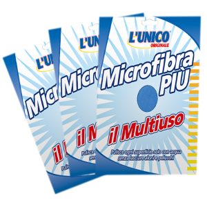 L'UNICO ORIGINALE MICROFIBRA PIU' panno multiuso 38x45cm - pz3