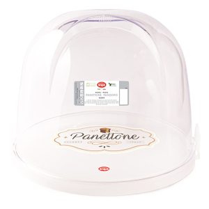 SNIPS Porta Panettone-Pandoro con maniglie e vassoio - Ø 24 cm