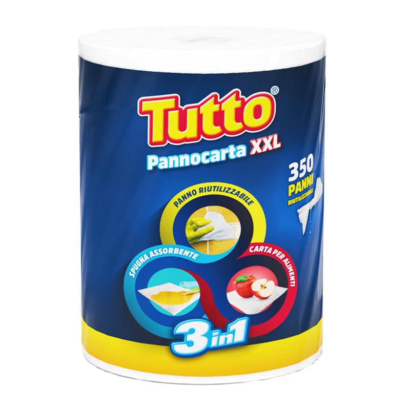 Tutto Pannocarta 3 in 1, 20 Rotoli di Carta Multiuso, 1 Velo, 48 strappi,  Extra Assorbente & Swiffer Duster Piumini Catturapolvere, 25 Piumini,  Cattura e Intrappola Polvere e Sporco : : Salute e cura della  persona