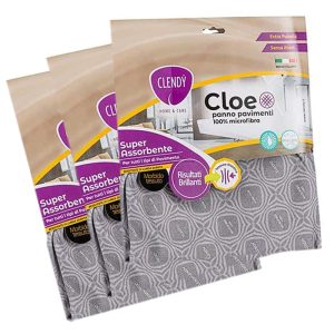 CLENDY Home & Care CLOE panno pavimenti 100% microfibra 45x60cm-pz3