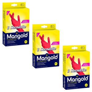 MARIGOL IL SENSIBILE Guanti felpati in lattice - 6 paia